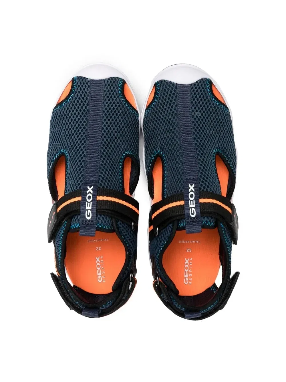 Кроссовки Wader Geox Kids, синий — фото 3