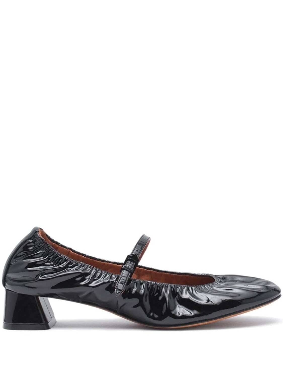 Lanvin балетки на танкетке, черный