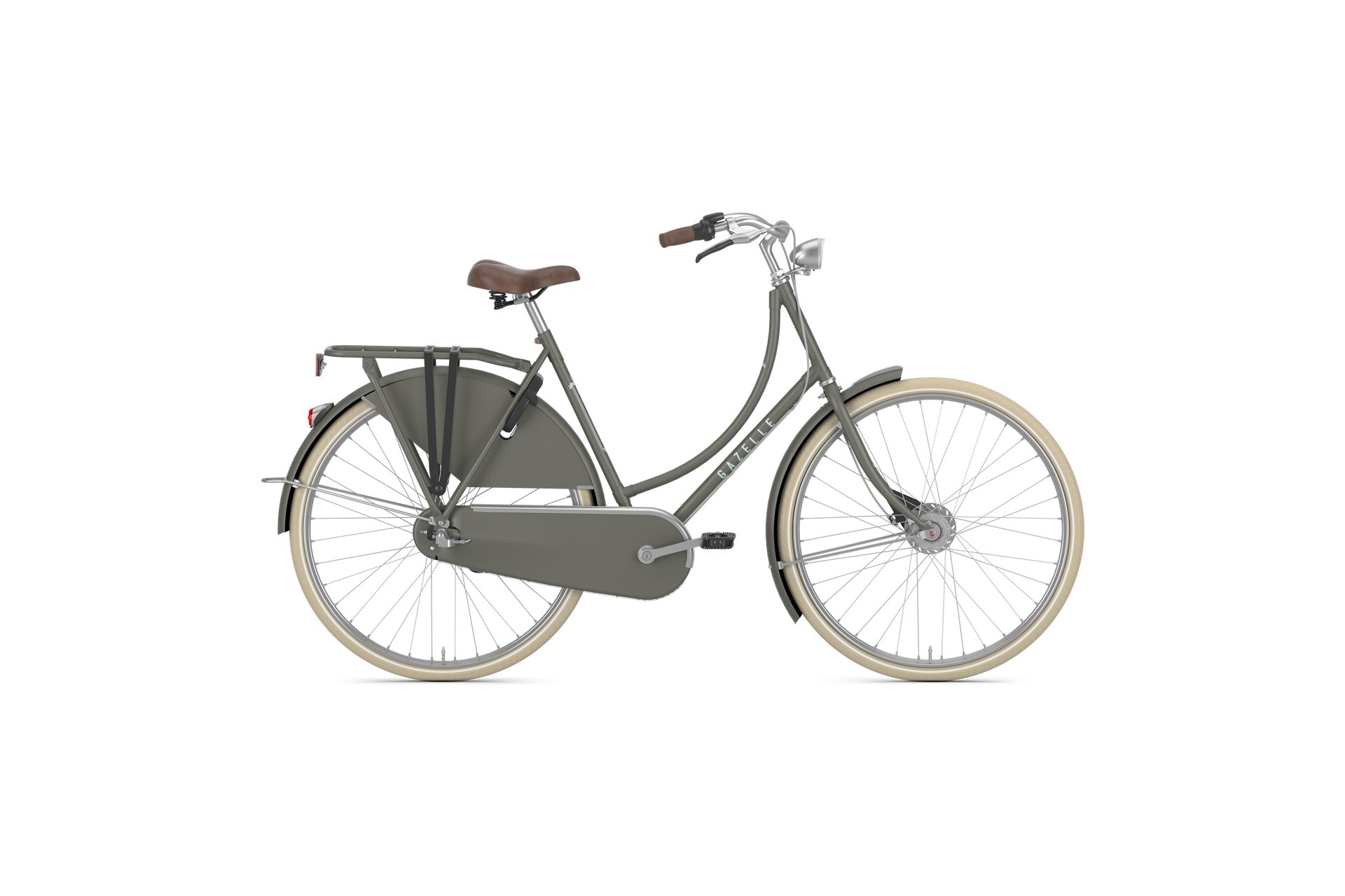 

Городской велосипед Gazelle Classic RT - 28 дюймов - Tiefeinsteiger - 2025, цвет Braun|wolf brown gloss