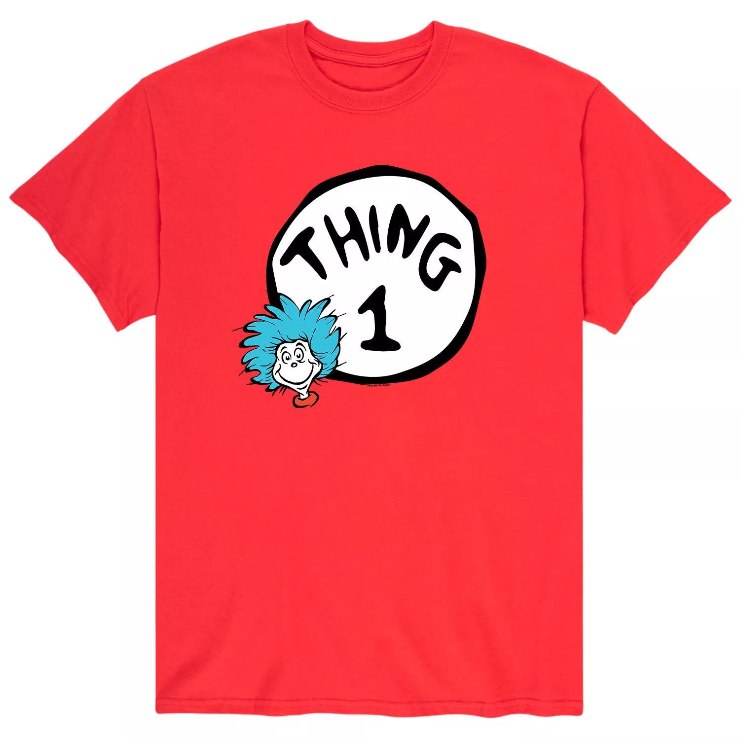 

Мужская футболка Dr. Seuss Thing One Licensed Character