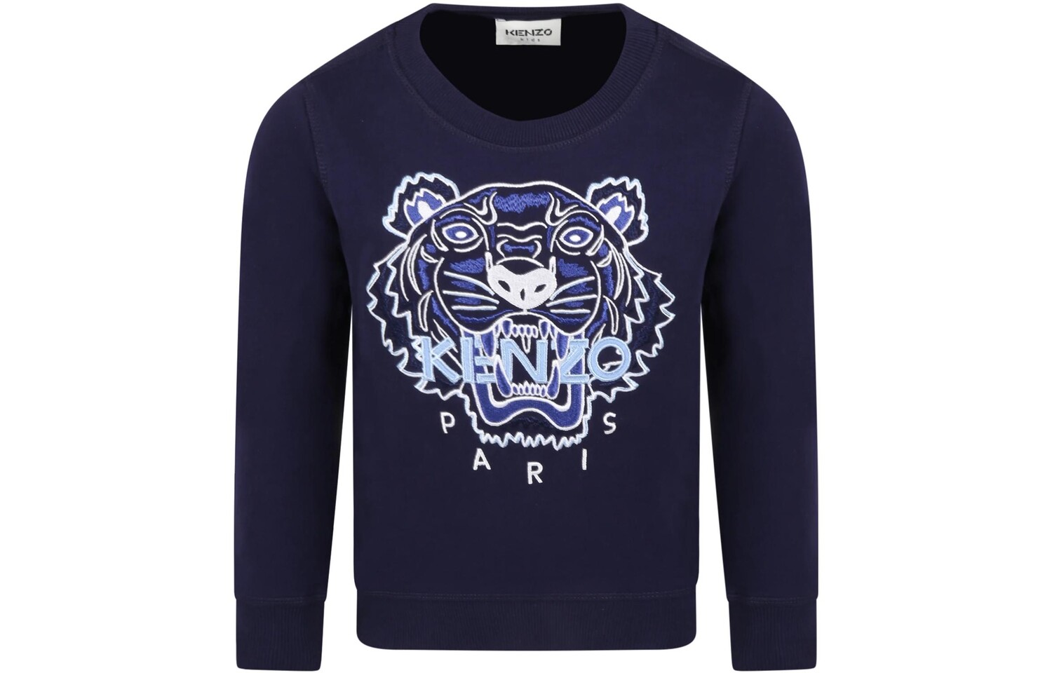 

Толстовка детская Kenzo с принтом, синий