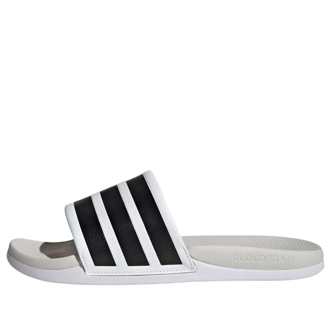 Шлепанцы Adidas Adilette Comfort 2.0 'White Black' HQ2466, белый