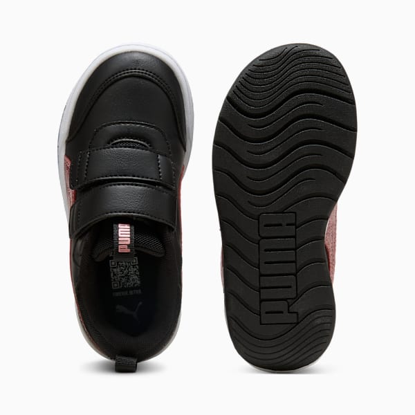 Маленькие дети не любят кроссовки Multiflex 2 Glitz Puma, черный — фото 4