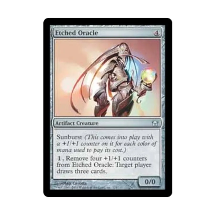 

CCG Гравированный оракул (U), MTG - Fifth Dawn