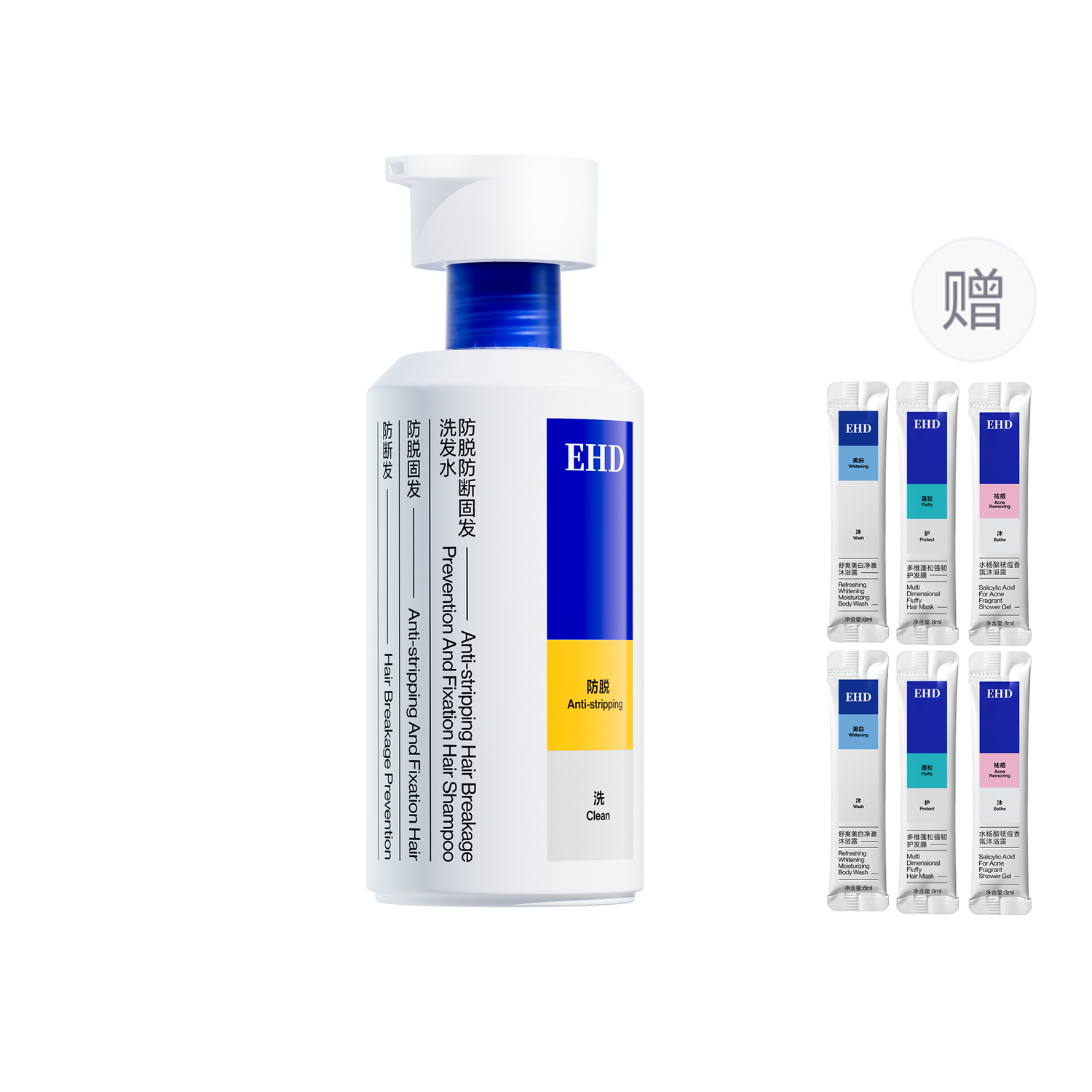 

Шампунь / Шампунь-мыло Unisex EHD, [mild hair loss]hair loss prevention shampoos 400ml