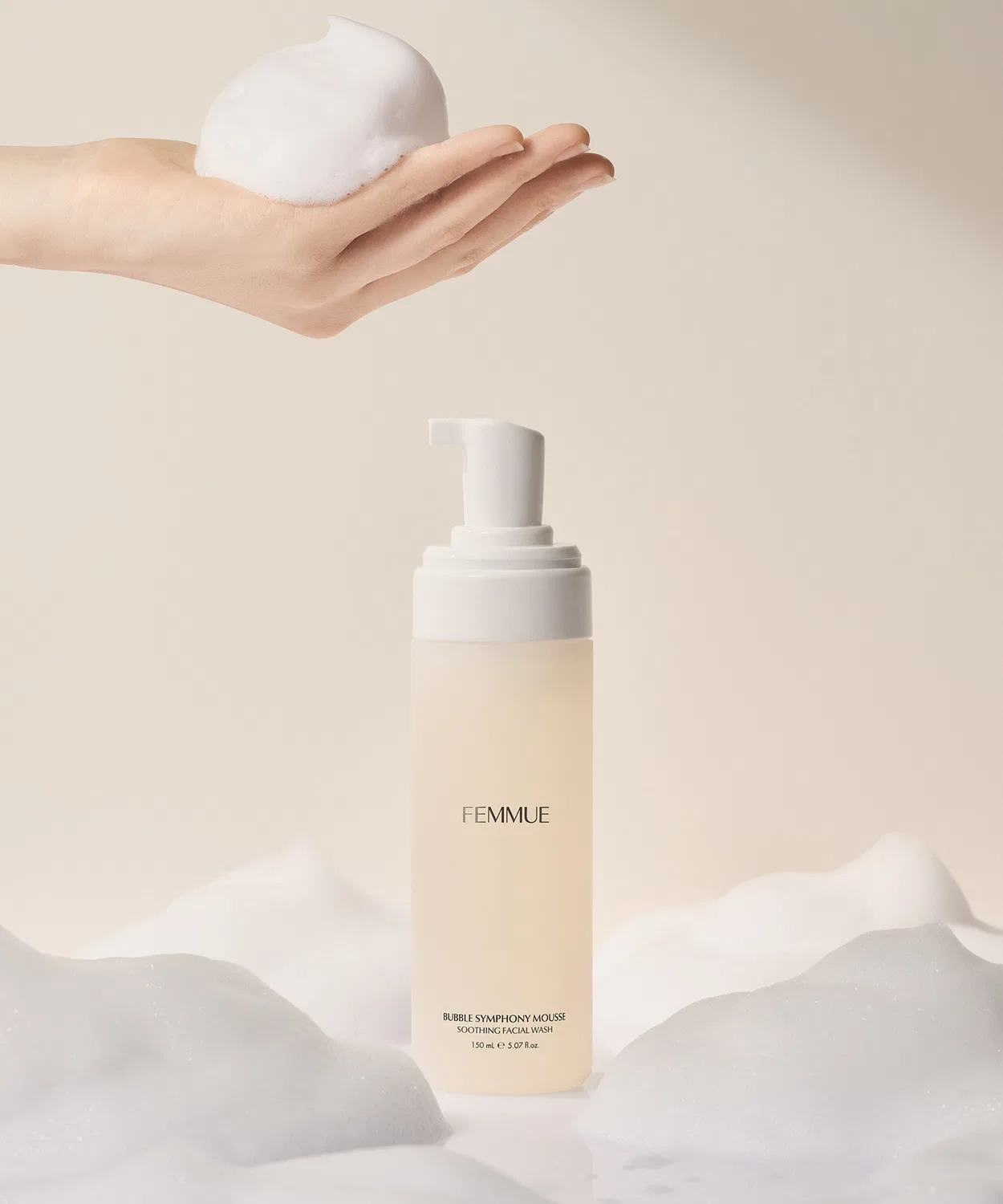 Пенка для умывания Femmue — Bubble Symphony Mousse Wash, 150 мл — фото 2