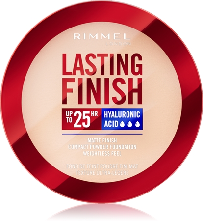 

Порошок в компакте spf 20 Rimmel Lasting Finish 25H, Fair Porcelain 7 g