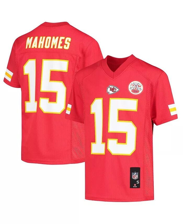 

Реплика игрока Big Boys Патрика Махоумса Red Kansas City Chiefs Outerstuff, красный