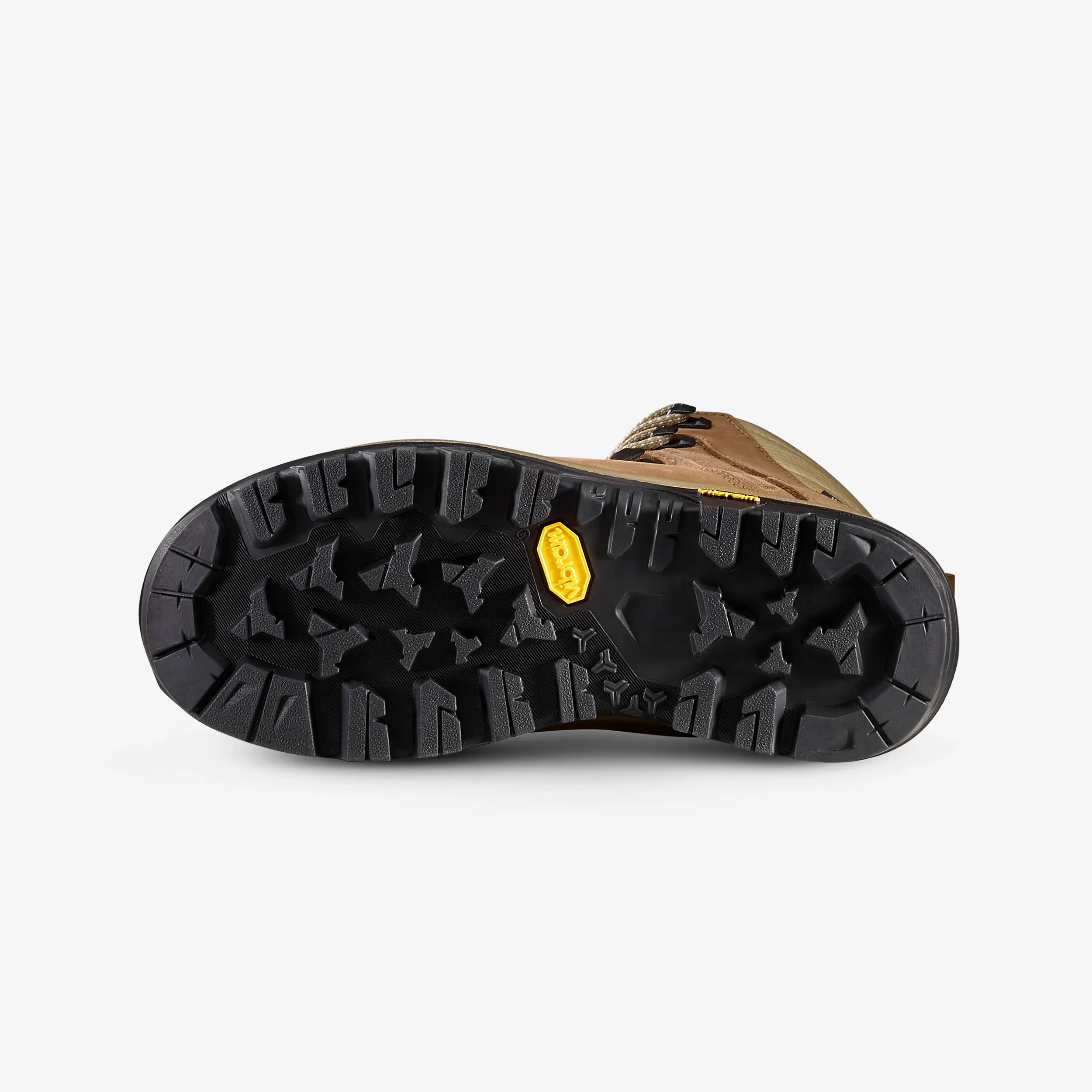Женские водонепроницаемые кожаные высокие походные ботинки MT500 VIBRAM Simond — фото 4