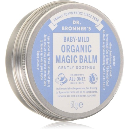 

Органический волшебный бальзам Dr. Bronner'S Baby Mild 60 г, Dr. Bronner S