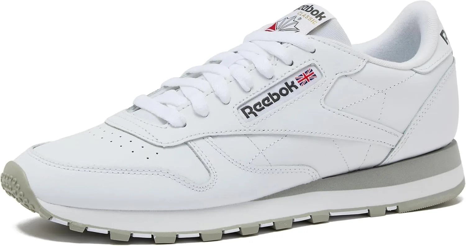 Мужские кроссовки Reebok Club C 85 Amazon Renewed, белый/серый
