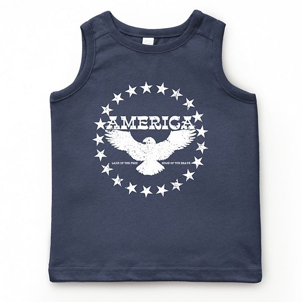 

Футболка America circle stars youth The Juniper Shop, Navy