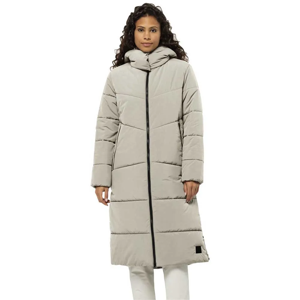 

Пальто Jack Wolfskin Karolinger, бежевый