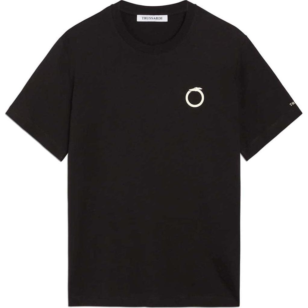 

TRUSSARDI Футболка мужская черная, Черный, TRUSSARDI Футболка мужская черная