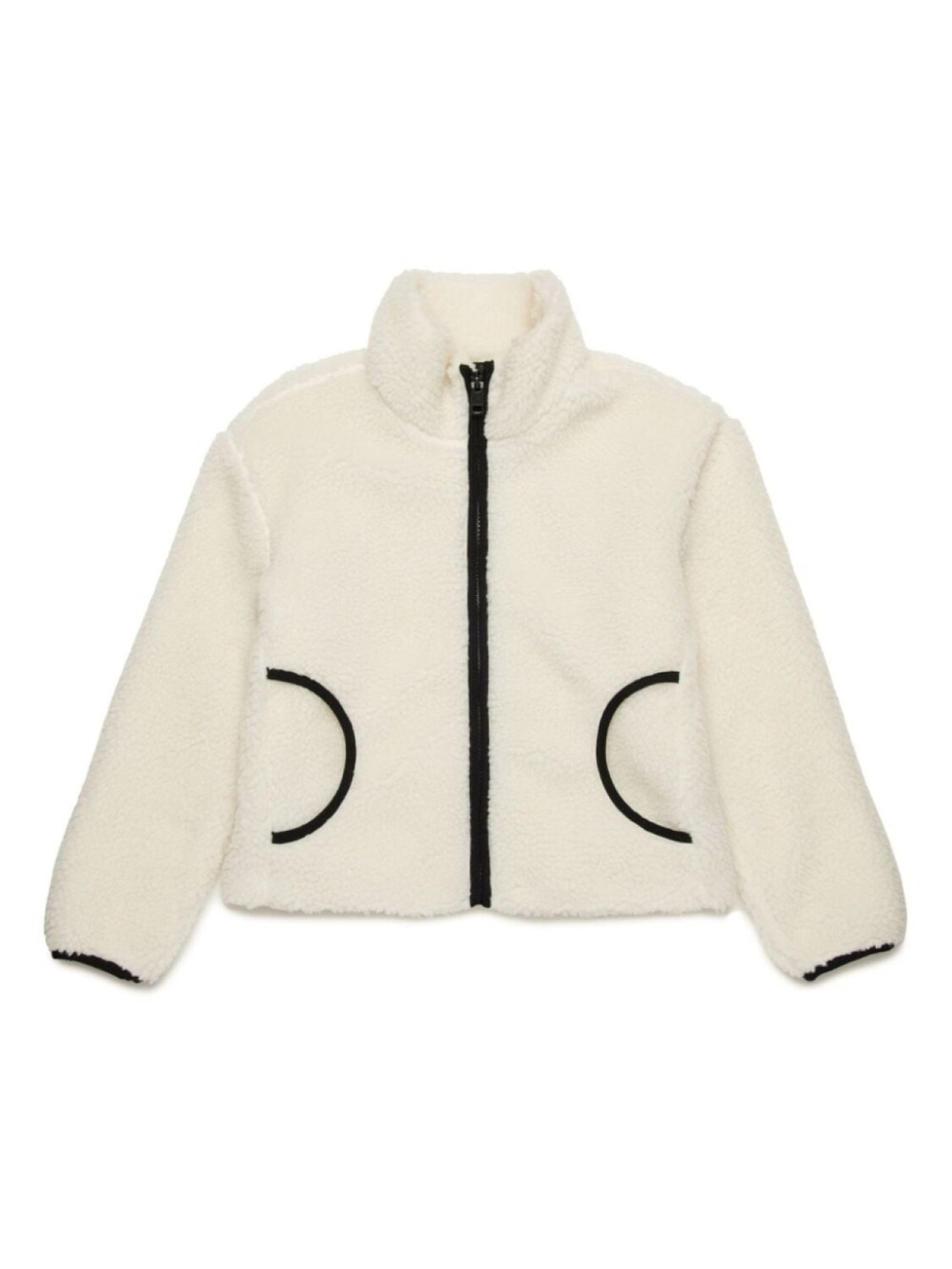 

Diesel Kids куртка Oval из искусственного меха, белый