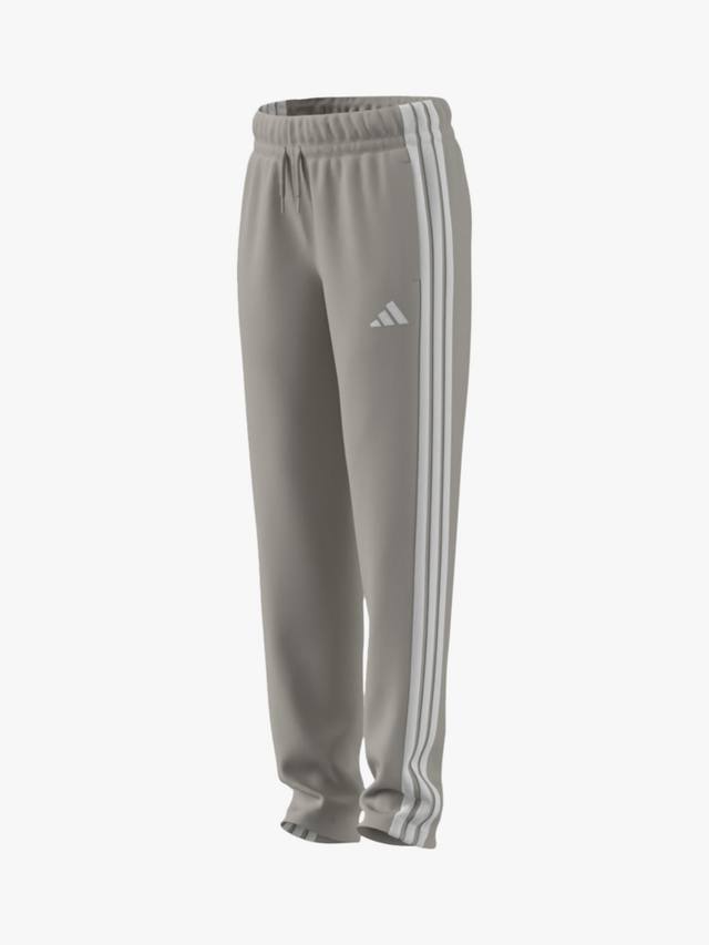 Детские эластичные брюки на шнурке из хлопковой смеси adidas, Wonalu/White — фото 3