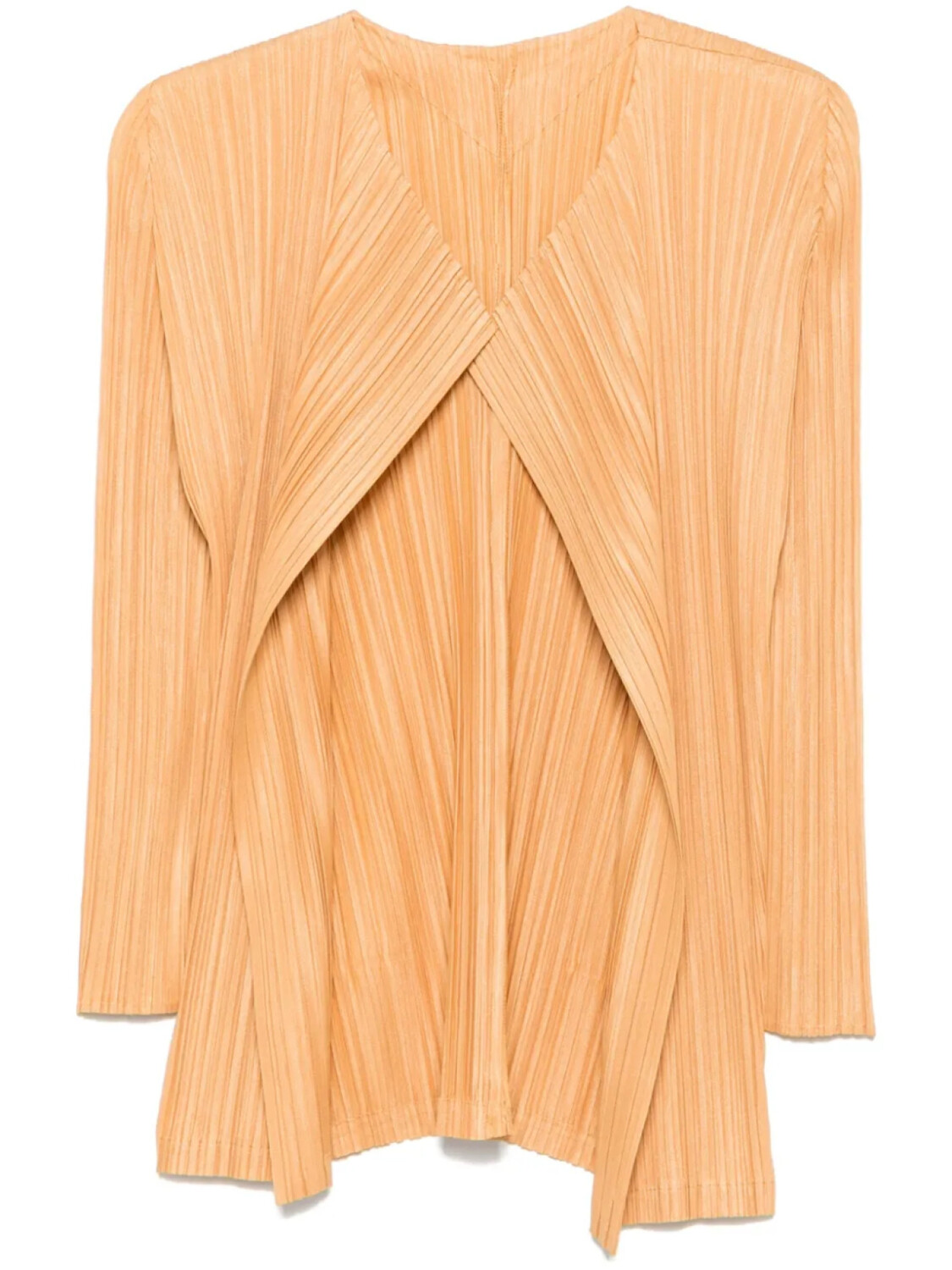 

Плиссированная куртка Issey Miyake, желтый