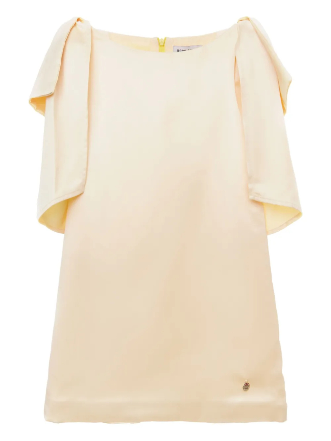 

BCBG KIDS атласное платье, нейтральный