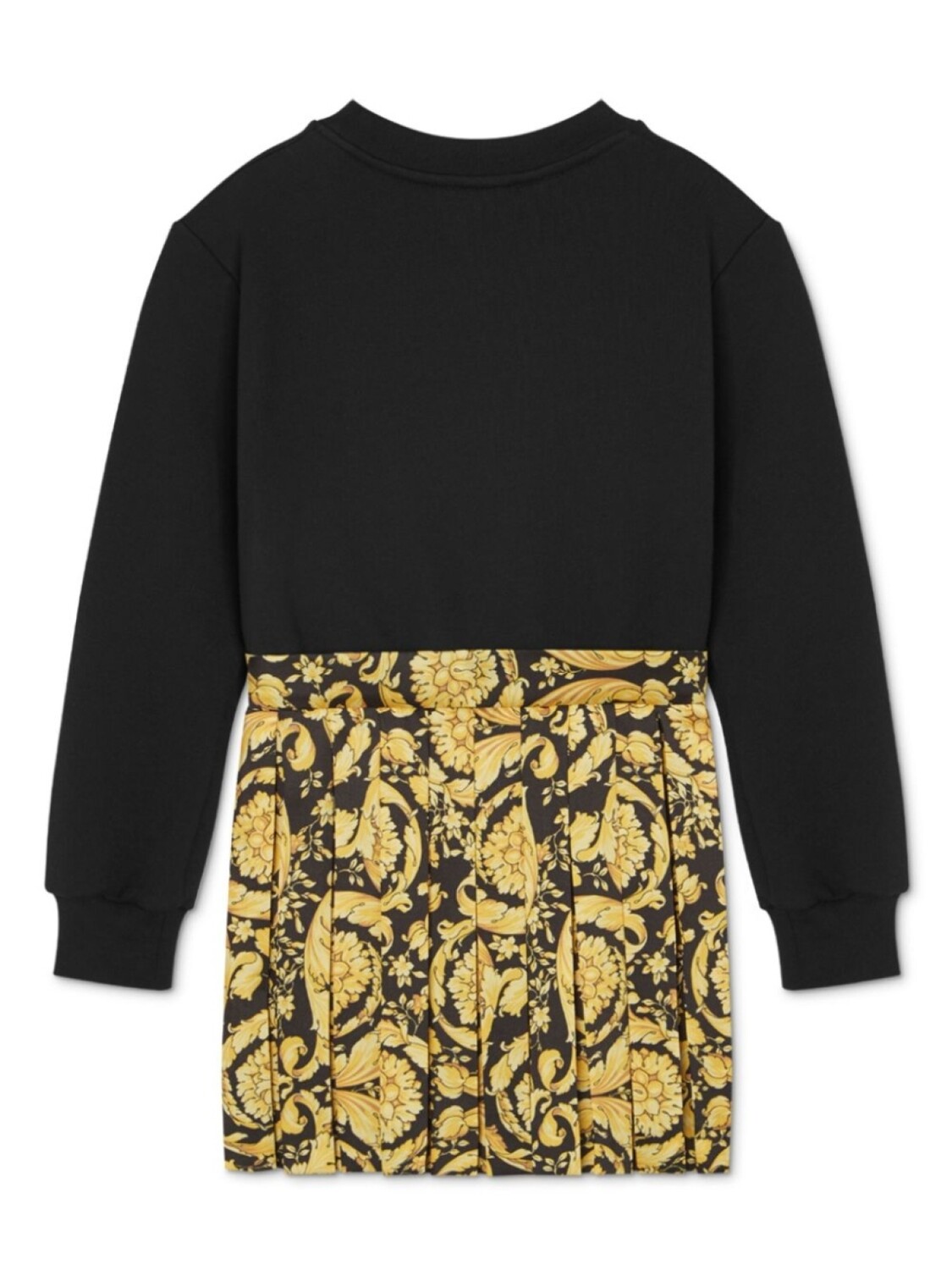 

Versace Kids платье с принтом Barocco, черный