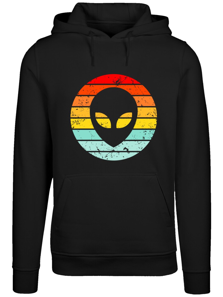 

Толстовка F4NT4STIC Alien Head Retro Sunset Cutout, черный