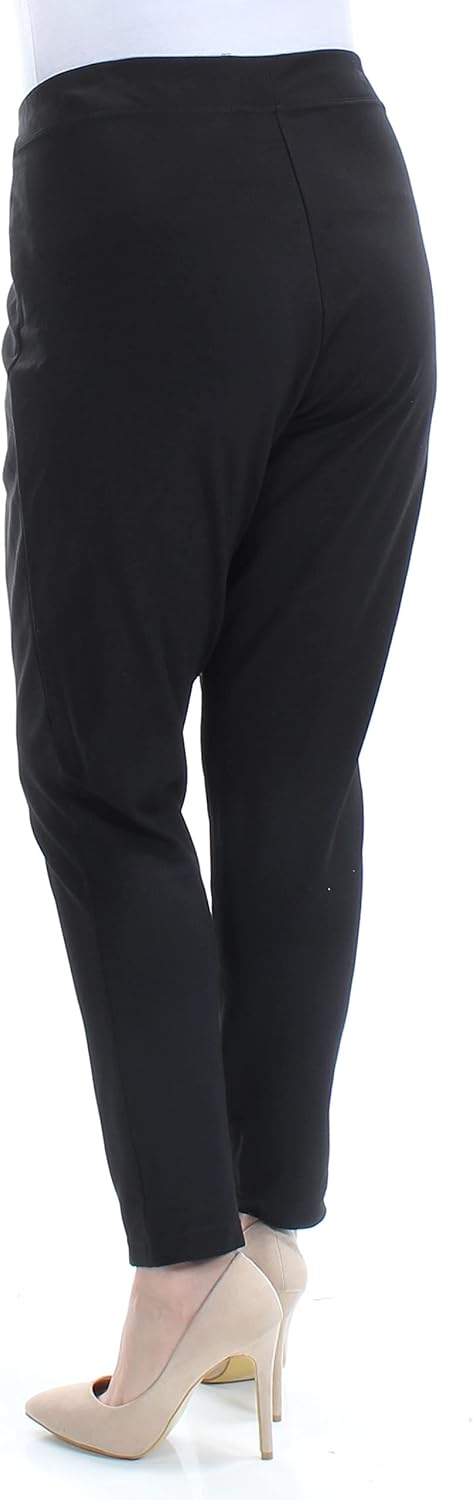 Женские леггинсы Calvin Klein Essential Power Stretch Ponte Plus Size, Black — фото 3