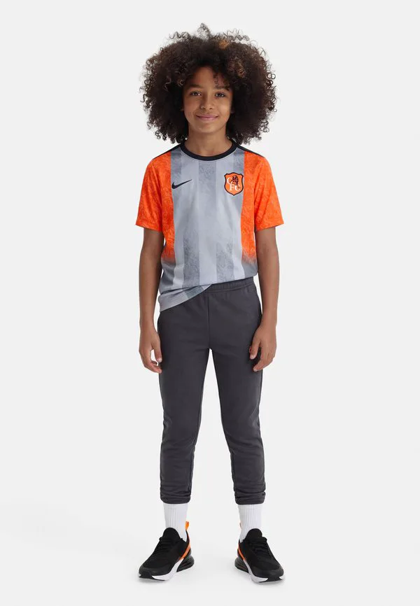 Футболка унисекс chelsea cfc Nike Performance, Wolf Grey/Turf Orange/Pitch Blue