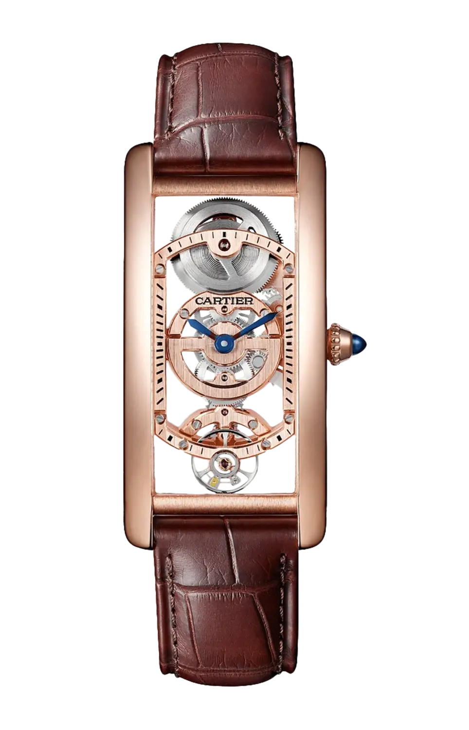 

Часы tank cintrée scheletrato Cartier