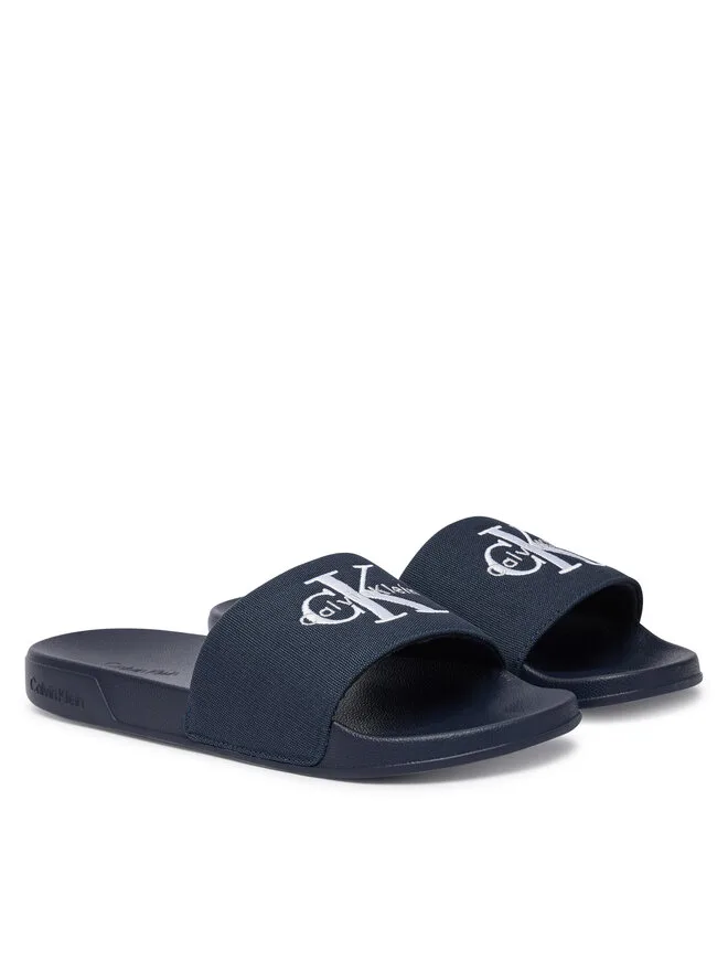 Calvin Klein Ess Slide CV mules YM0YM01393 темно-синий — фото 2