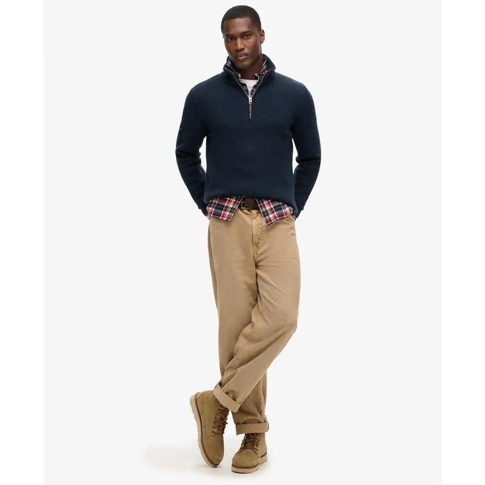 

Свитер Superdry Classics Henley, синий