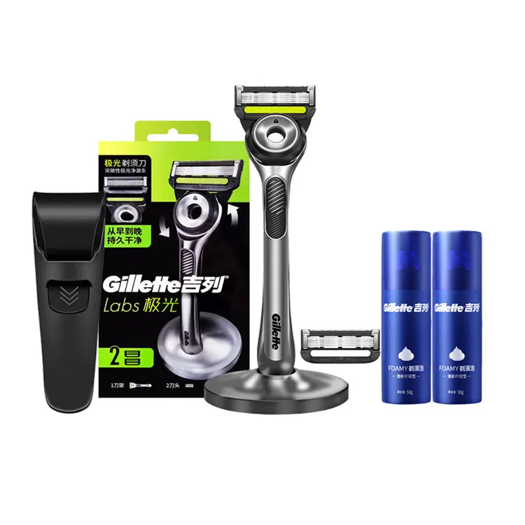 Бритва ручная Aurora Gillette, синий
