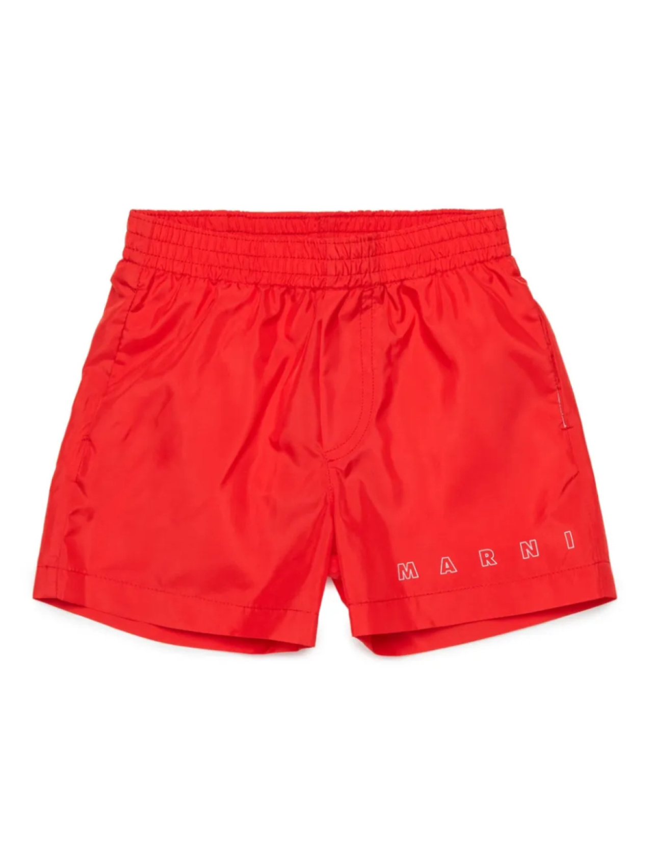 

Шорты для плавания с логотипом Marni Kids, красный