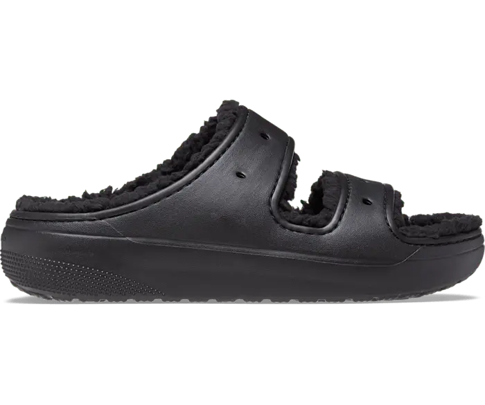 

Классические уютные сандалии Cozzzy Crocs мужские, цвет Black / Black