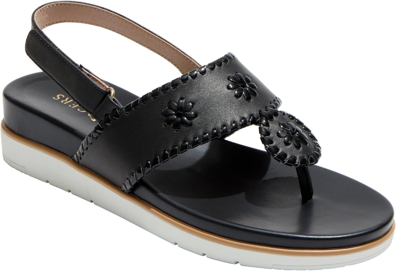 Сандалии Jack Rogers Jacks Weekend Sandals - Leather, черный