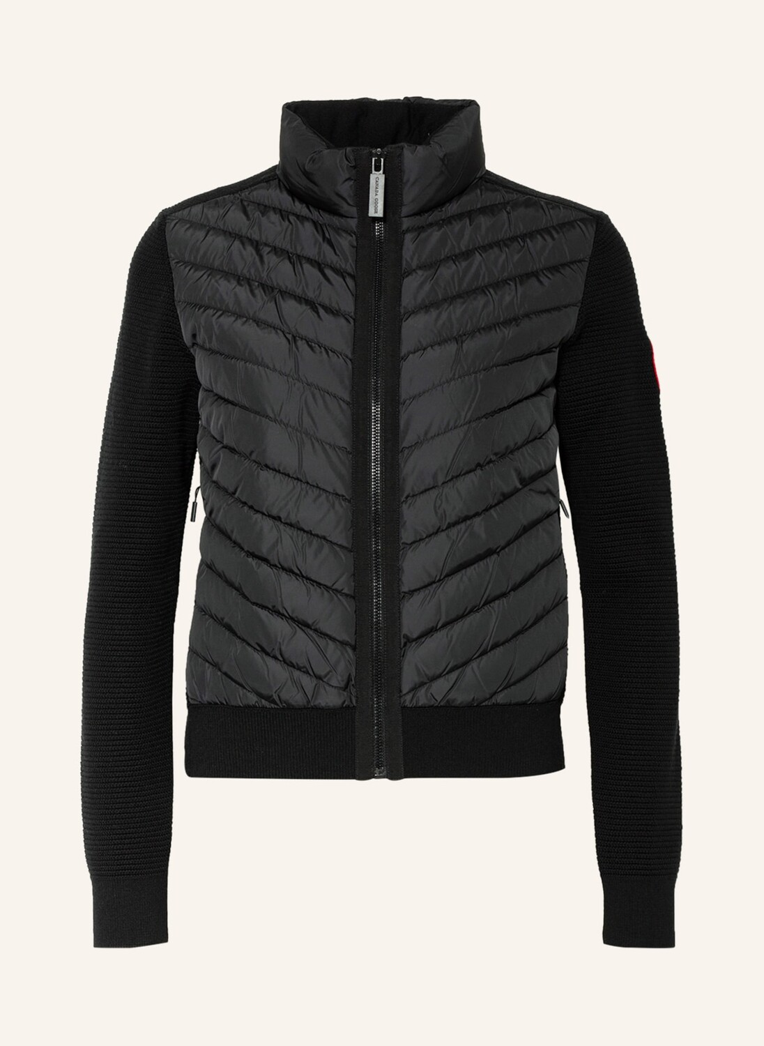 

Кардиган-Гибрид в миксе материалов Canada Goose, черный
