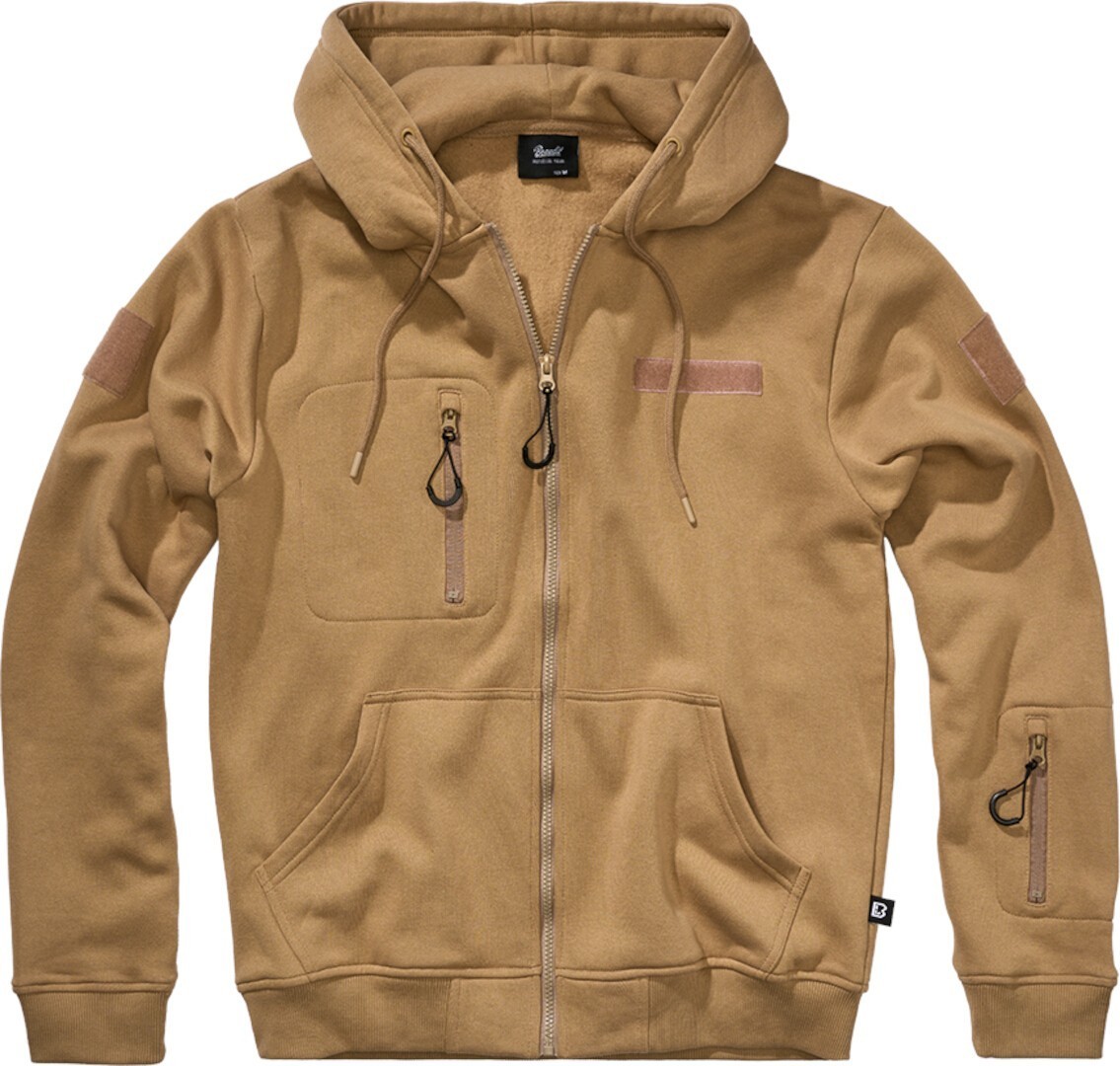 

Куртка Brandit Tactical Sweat Jacket, песочный, Бежевый, Куртка Brandit Tactical Sweat Jacket, песочный