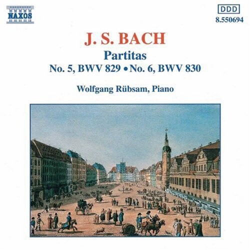 

CD диск Bach / Rubsam: Partitas 5 & 6