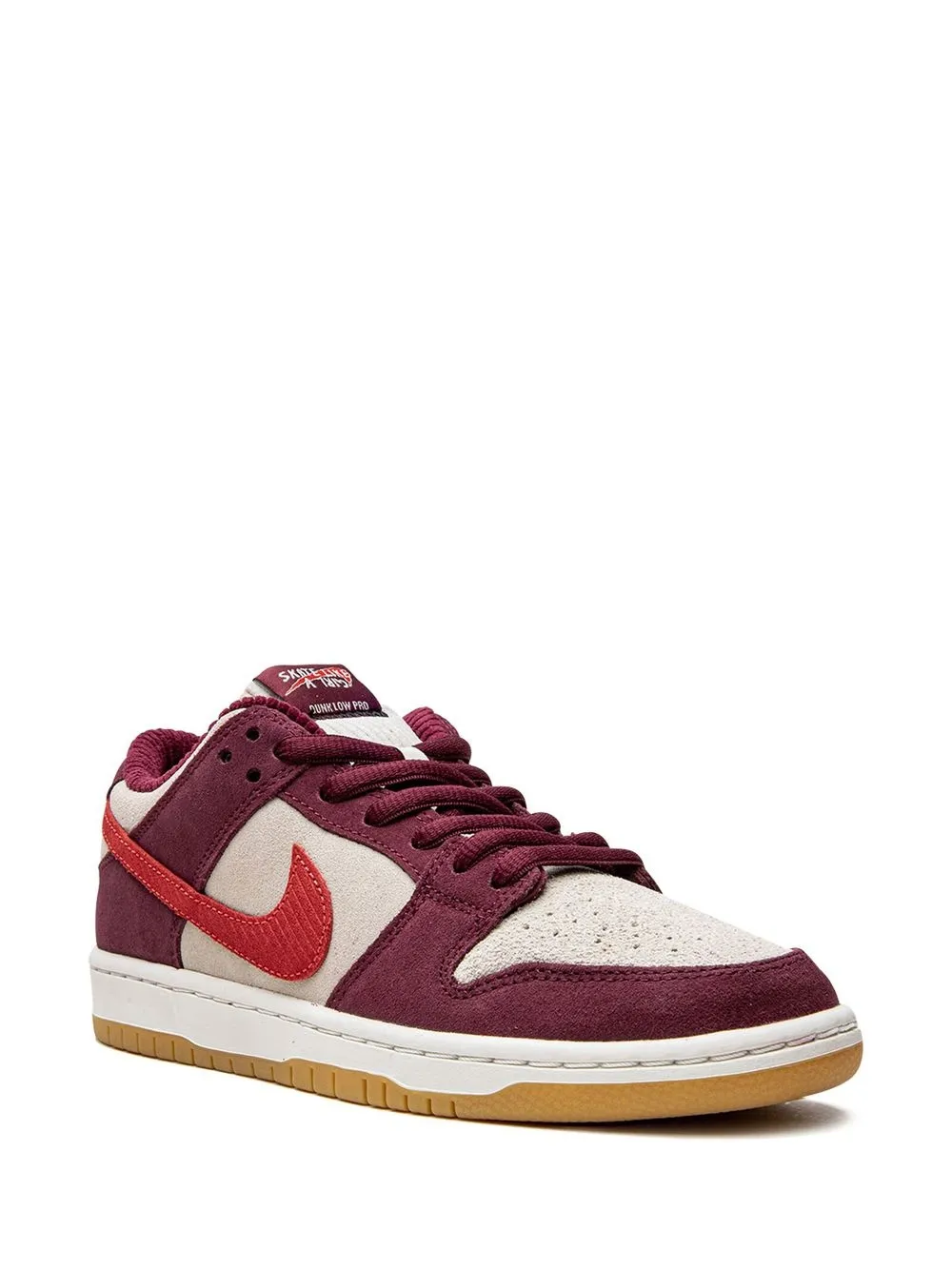 Кроссовки Dunk Low из коллаборации с Skate Like a Girl Nike, красный — фото 2