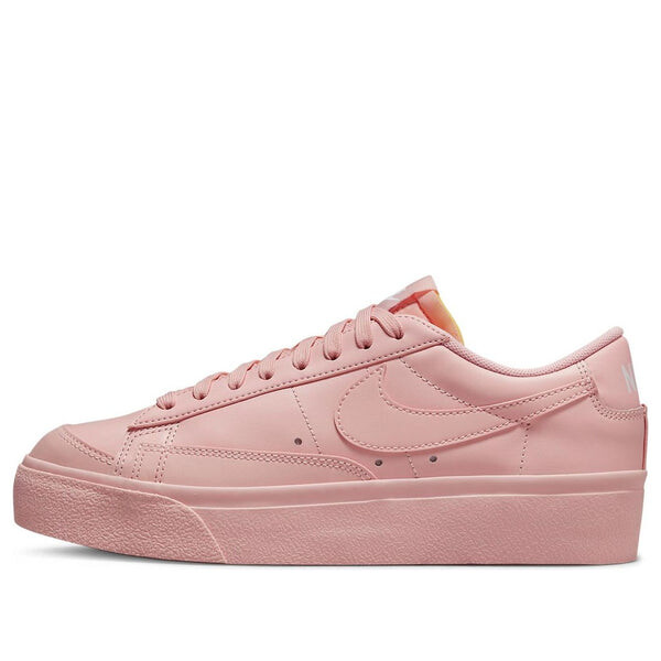 Кроссовки блейзер низкая платформа Nike, розовый