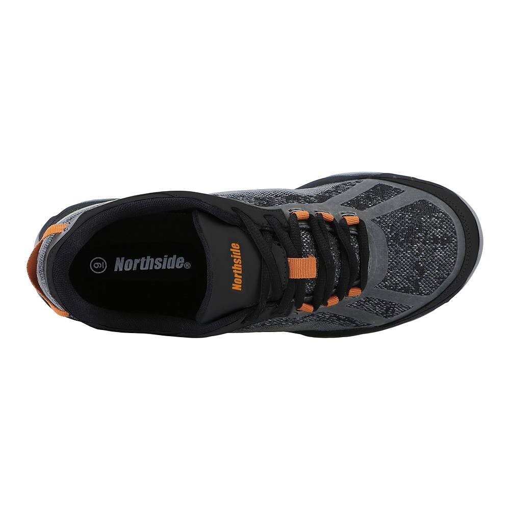 Мужские походные туфли Northside Belmont Trek, цвет Black Orange — фото 2