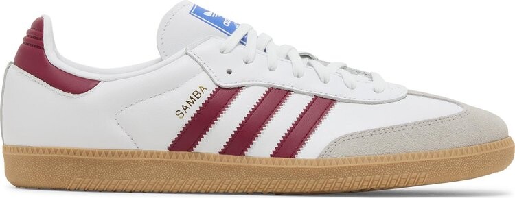 

Кроссовки Samba OG 'White Burgundy Gum', белый, Коричневый;белый, Кроссовки Samba OG 'White Burgundy Gum', белый
