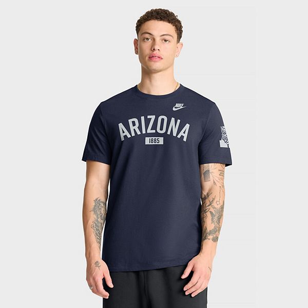 

Мужская футболка navy arizona wildcats legacy arch Nike