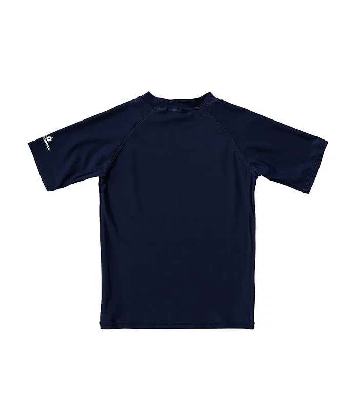 Рашгард с коротким рукавом модель Short Sleeve Rash Top Snapper Rock Kids, Blue — фото 2