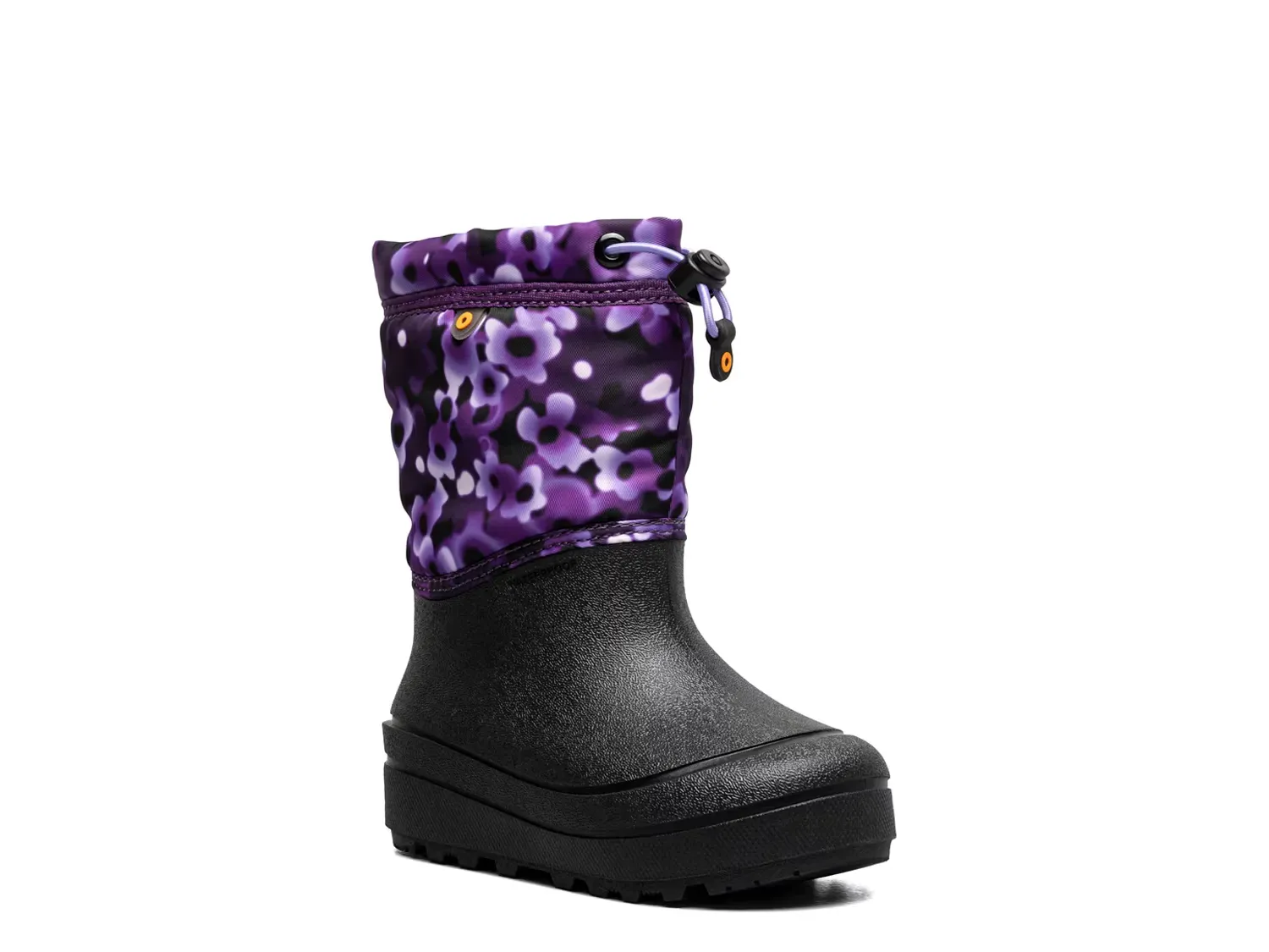 

Снежные ботинки - детские Bogs, Black Floral Print