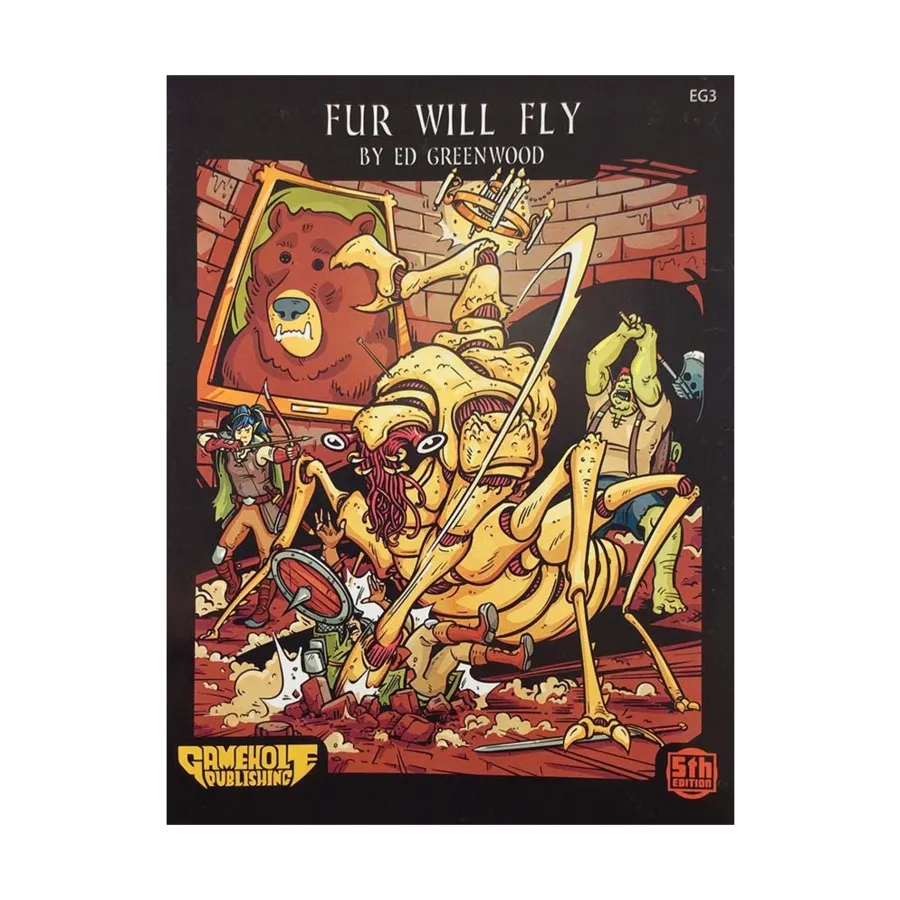 

Модуль Fur Will Fly (D&D 5E), D&D Adventures (Gamehole Publishing)