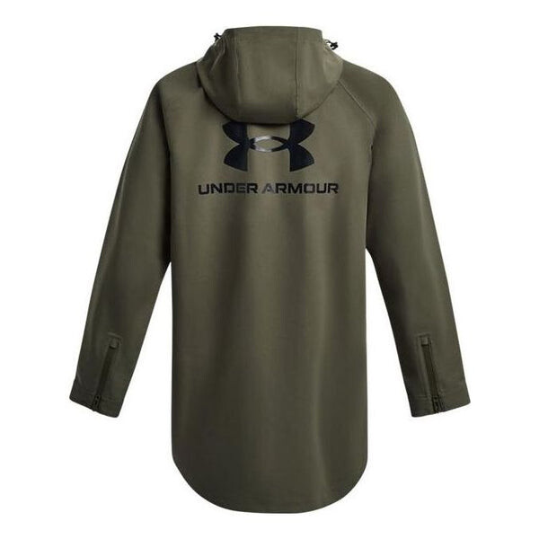 

Куртка stormproof 3-ply bench coat 'army green' Under Armour, зеленый