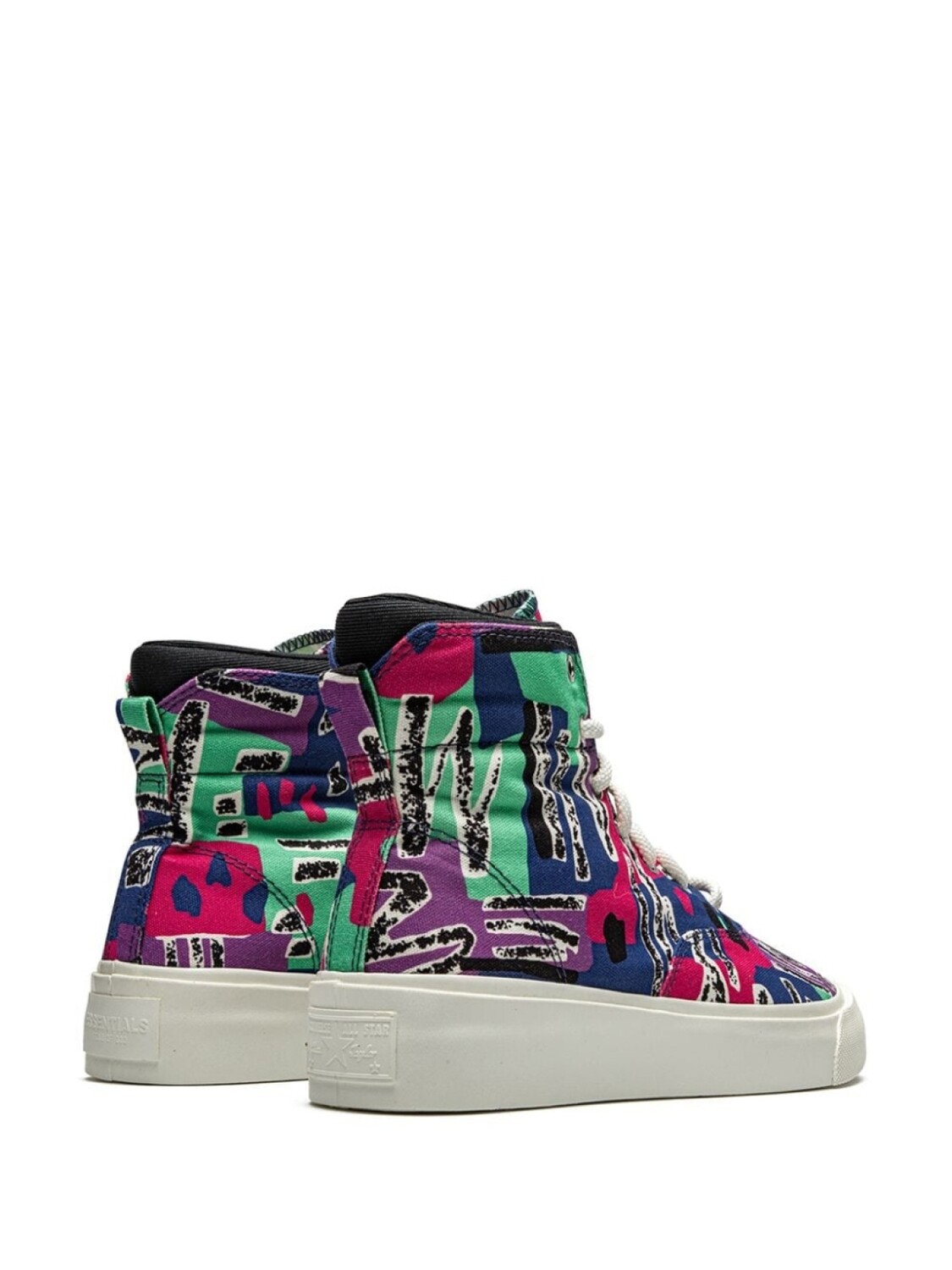 Converse высокие кеды Skid Grip из коллаборации с Fear of God, зеленый — фото 3