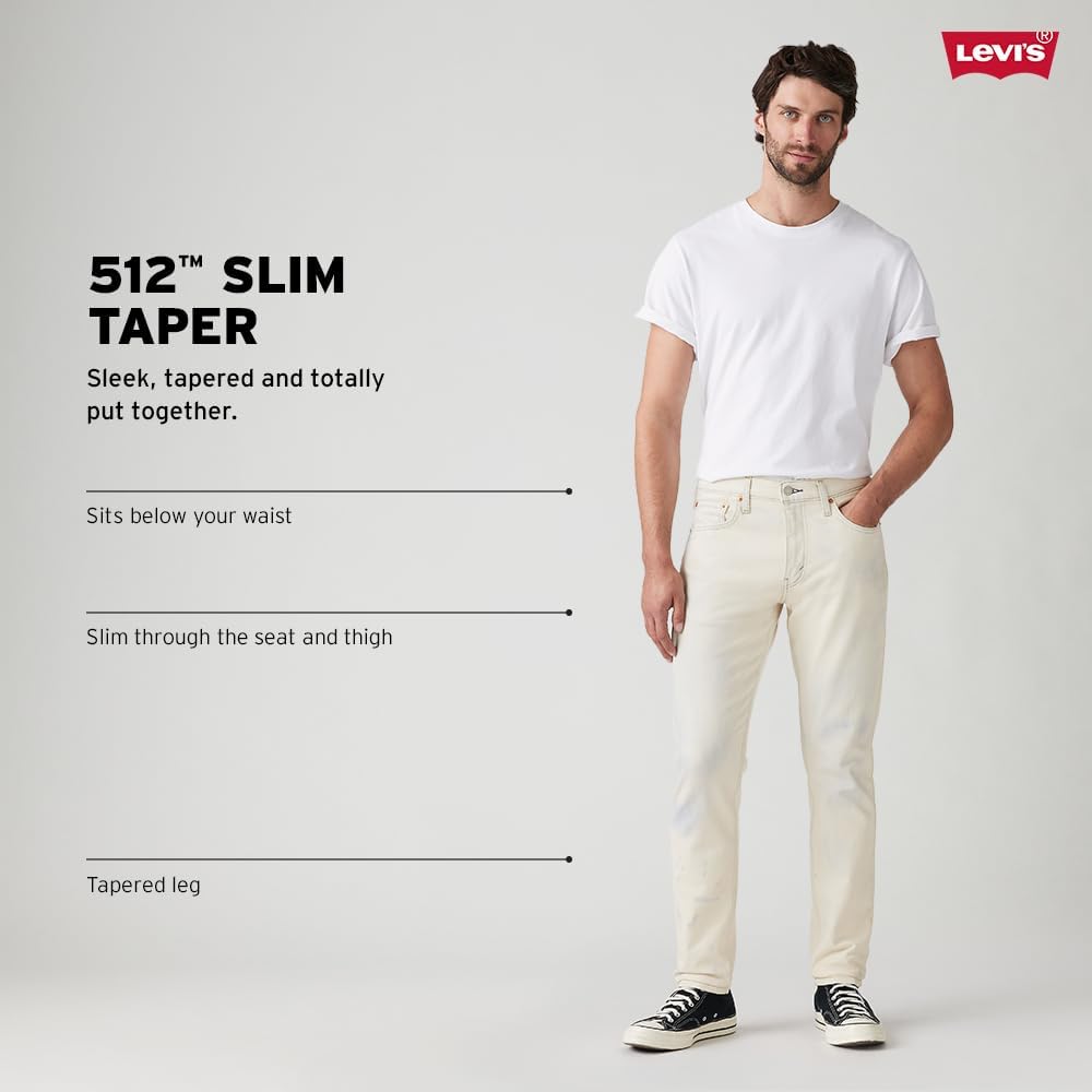 Мужские джинсы Levi's 512 Slim Taper Fit, Pitch In — фото 4