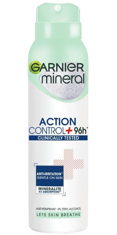 

Garnier Action Control Clinically Tested антиперспирант для женщин, 150 ml