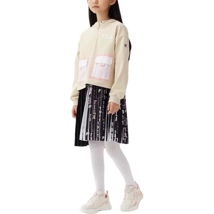 Детский костюм FILA KIDS Warm Khaki — фото 4