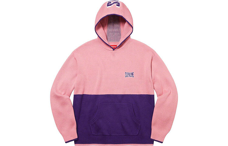 

Худи Supreme 2-Tone, розовый / фиолетовый
